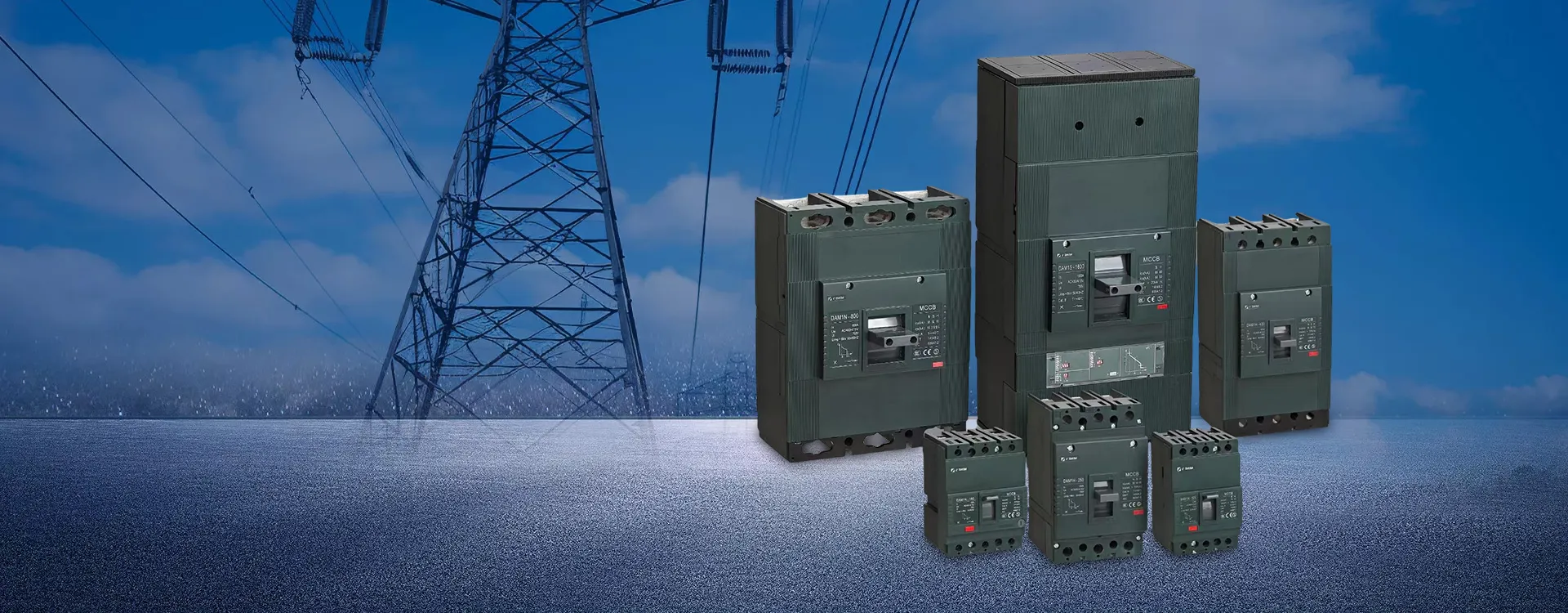 CDADA kisfeszültségű elektromos megoldások – CE tanúsítvánnyal rendelkező MCCB MCB DC megszakítók ipari és napelemes projektekhez